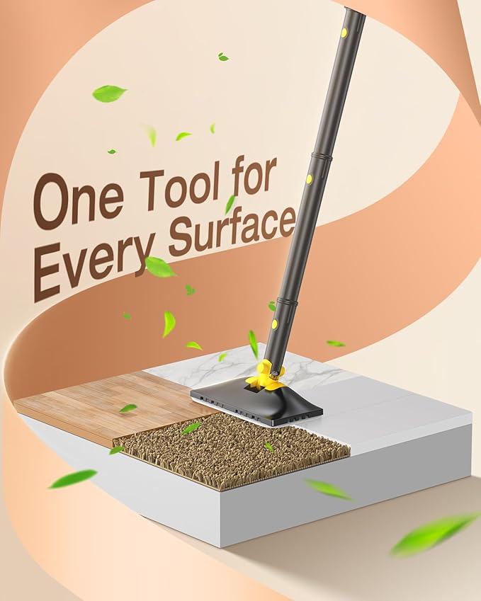 LABIGO 10-in-1 Steam Mop with Detachable Handheld Steamer, 350ml Tank, 10s Heat-Up, 248°F Steam Cleaner, 2-Level Control and Swivel Head for Floor, Carpet, Tile - Lightweight and Multi-Surface, Gray