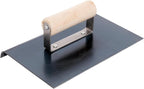 MARSHALLTOWN QLT Blue Steel Hand Edgers, Wood Handle, 152mm Width, 229mm Length, 6mm Radius, 10mm Lip, CE545B