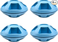 4 Pcs Wash Bed Sheet Detangler Reduces Laundry Tangles Wrinkles for Washer and Dryer Save Drying Time Reusable Accessories (Light Blue)