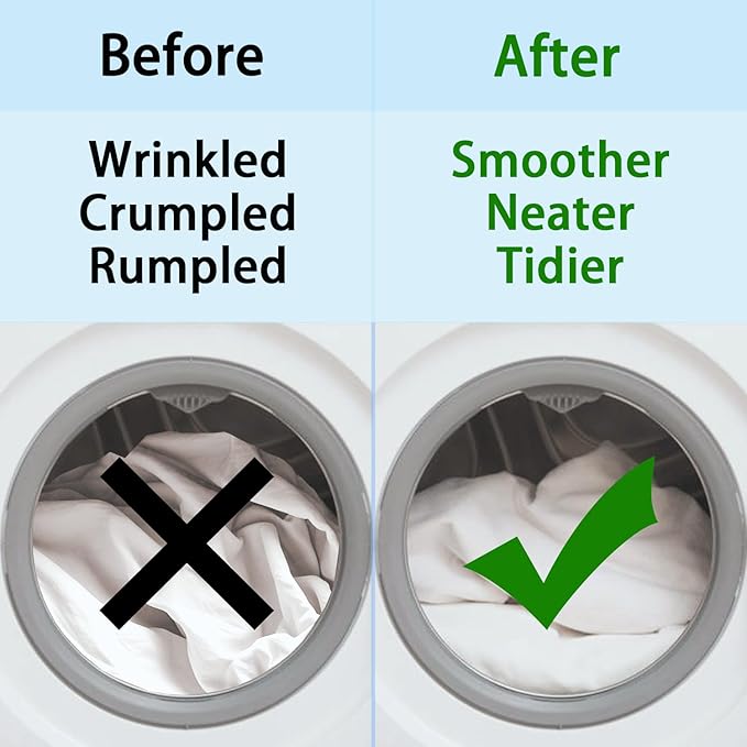 Reusable Wash Bed Sheet Detangler Prevent Bed Sheet Tangles Wrinkles in Washer Dryer Reduce Drying Time 4 Pack Green