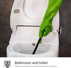 Rubber dishwashing gloves 3 or 6 Pairs for kitchen,Cleaning washing dish gloves long for household reuseable durable.
