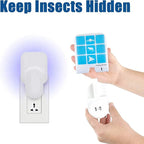 22 Pcs Refill Glue Cards Compatible with Safer Home SH502, SH503 Indoor Fly Trap and Dynatrapp DT3005W Plug-in Bug Light Trap