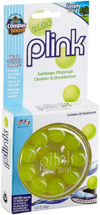 COMPAC HOME Plink Garbage Disposal Cleaner & Deodorizer, Air Fresheners for Garbage Disposal, Simply Fresh Scent, Home Cleaning Products for Kitchen Sink and Clogged Drains, Pack of 4-80 Count Total
