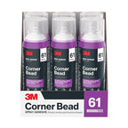 3M Corner Bead 61 Spray Adhesive, 14.1 oz., Low VOC, Quick Bond, Fast Drying, Pink Tint for Adhering Paper or Plastic Corner Bead to Drywall (61-NAT)