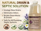 Drain, Septic & Sewer Natural Based Cleaner 1 Jug 64 oz.