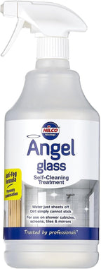 Nilco Angel Glass, Self Cleaning High Shine Glass Treatment, 70 Fl Oz
