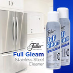 Fuller Brush Full Gleam Stainless Steel Cleaner – 15 oz Spray for Appliances, Chrome, Aluminum & Sinks – Cleans, Polishes & Protects Metal Surfaces (Pack of 1)