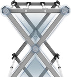 APEXCHASER Drying Rack Clothing, Clothes Drying Rack Foldable, Laundry Drying Rack Expandable, Small Clothe Hanger for Baby Clothes Towels Bibs, Socks, Clothes Airer for Indoor Outdoor Use, White/Grey