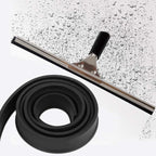 Universal Squeegee Replacement Blade, Wide Flexible Rubber Blade for Window Cleaning