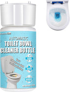 Automatic Toilet Cleaner, Blue High-Concentration Liquid for Powerful Toilet Bowl Cleaning, Lasts 200 Days or Over 4000 Uses, Deodorizes and Prevents Stains in Bathroom Toilets (1Bottle)