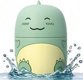 Cute Dinosaur-Shaped Toilet Bowl Cleaner Bottle, Bathroom Toilet Tank Cleaner with Jasmine Scent,One bottle lasts for 90 days (1, green)