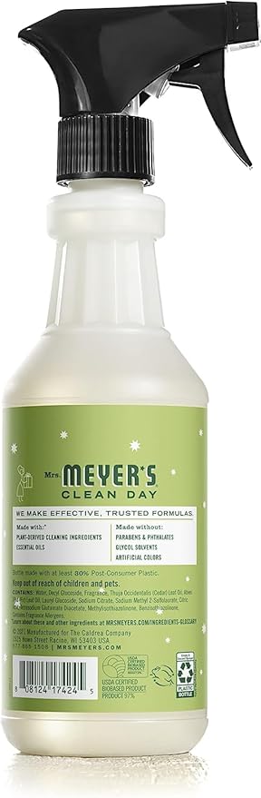 Mrs. MEYER'S CLEAN DAY Variety, 1 Multi-Surface Cleaner, 16 OZ, 1 Multi-Surface Cleaner, 16 OZ, 1 CT (Iowa Pine + Snow Drop)