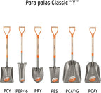 Truper MG-PY Replacement Handles for Long D-Handle Shovels 28" (71cm)