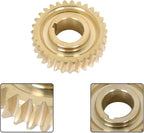 munirater Tine Shaft Gear Bearings Races Spacers Key Worm Gear Kit Replacement for MTD Troy Bilt Horse Tiller GW-11527 GW-1064 1064