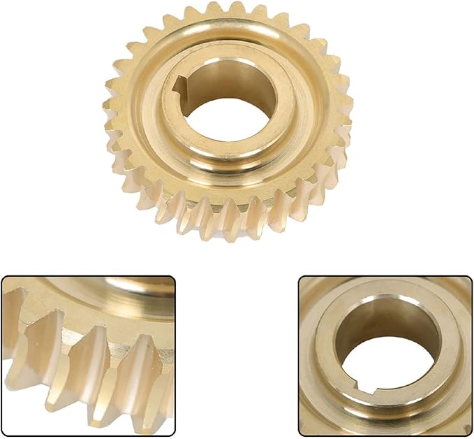 munirater Tine Shaft Gear Bearings Races Spacers Key Worm Gear Kit Replacement for MTD Troy Bilt Horse Tiller GW-11527 GW-1064 1064