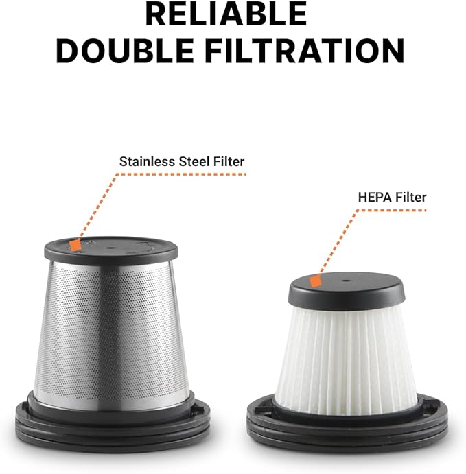 Portable Car Vacuum Cleaner (Hard Black)