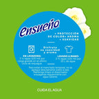 ENSUEÑO Pureza Fabric Softener, Plant-Based Formula, 740ml, Pack of 3