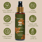 Folkulture Air Freshener - Odor Eliminator | Fragrance Spray for Bathroom, Shower, Home | Spice Scent or Fall Scents Room Spray for Living Rooms, Bathrooms with Natural Essential Oils | 3.38 Fl Oz