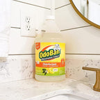 OdoBan Ready-to-Use Disinfectant and Odor Eliminator, Made in the USA, Citrus Scent, Set of 3, 2 Spray Bottles, 32 Ounces Each and 1 Gallon Concentrate