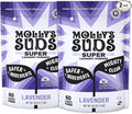 Molly's Suds Super Powder Detergent | Extra Strength Laundry Soap, Stain Fighting | Sensitive Skin | Simple, Effective Ingredients | Lavender, 120 Loads Total (2 Pack)