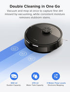 roborock Q7 L5 Robot Vacuum and Mop Combo, 8,000Pa Suction, Upgraded from Q5 Pro, Dual Anti-Tangle System, LiDAR Navigation, Multi-Level Mapping, Self-Charging Robotic Vacuum Cleaner, Black