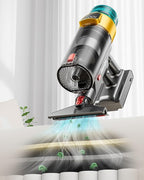 Cordless Vacuum Cleaner, 580W 48KPA 70Mins Vacuum Cleaners for Home, Stick Vacuum with Charging Dock Station, Anti-Tangle Wireless Vacumm, Rechargeable Cordless Vacuum for Pet Hair/Carpet/Hard Floor