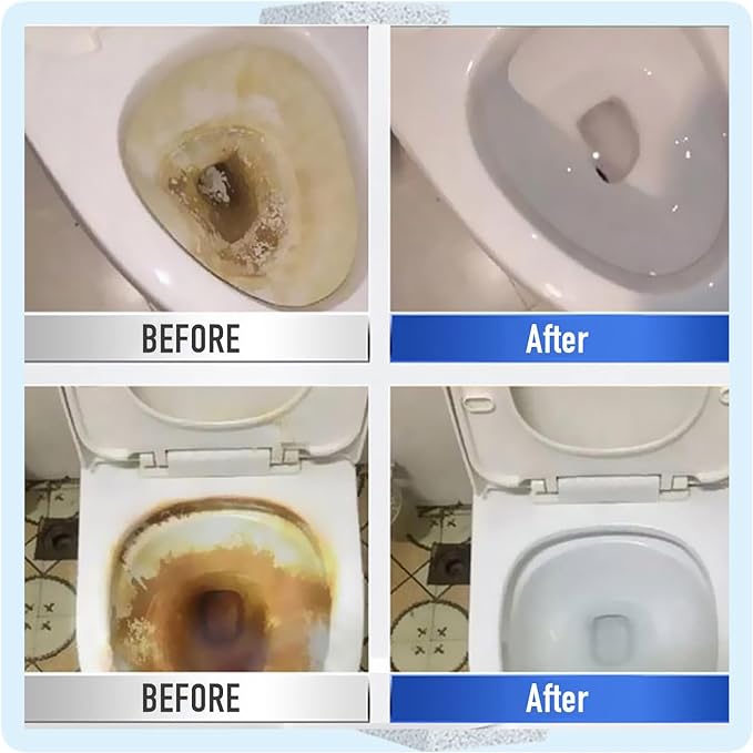 Pumice Stone for Toilet Cleaning Bowl Stick, Toilet Bowl Cleaners Brush, Powerfully Cleans Hard Water Rings, Calcium Buildup and Stains, Suitable for Cleaning Toilets, Bathroom