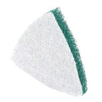 Fafeicy 5pcs Triangle Scouring Pad, Polishing Pad Self Adhesive Plate Grinding Machine Accessories, Industrial Cleaning Cloth