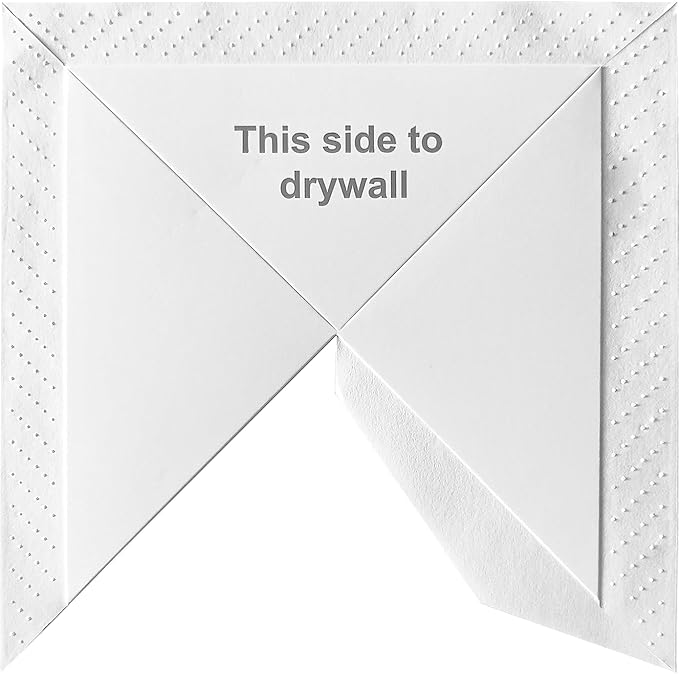 PALART Inside Drywall Corner (12 Pack) - Self-Adhesive No-Mud Corner Bead, Covers 3 Rooms - 60s Install for Damaged Wall Repair