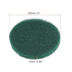 5"" Inch Scrubber Scouring Pad 22 Pack Grit 240 Grit 320 Drill Scuffing Disc Hoop and Loop Surface Cleaning Tool