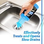 Fuller Brush Drain Line & Septic Tank Cleaner – 32 oz Enzyme-Based Drain Cleaner for Slow Drains, Grease & Food Buildup, Safe for PVC/Metal Pipes & Septic Systems (Pack of 1)