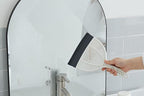 Broombi Silicone Handheld Brush & Dustpan Set - All Smooth Surface Squeegee Sweeper - Ideal for Pet Hair Removal, Wet and Dry Use to Maximize Clean-Up Efficiency