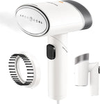 Travel Steamer for Garments with Dual Voltage for Worldwide Use, 120V/220V Foldable Handheld Fabric Wrinkle Remover,15s Fast Heat-up, 1200W Horizontal & Vertical Steaming, 1.9 Pounds