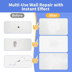 YKF Drywall Patch Repair Kit, 18 Oz Spackle Wall Repair Paste with Scraper, Easy Wall Hole & Crack Mending, Quick Drying, Paintable, Strong Adhesion, Long Lasting Fix for Drywall Plaster Wood