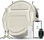 Lefant M210 Pro Robot Vacuum Cleaner,Easy to Use,120 Mins Runtime,6 Cleaning Modes,APP/Voice/WiFi/Alexa Control,Multi-Surface Cleaning