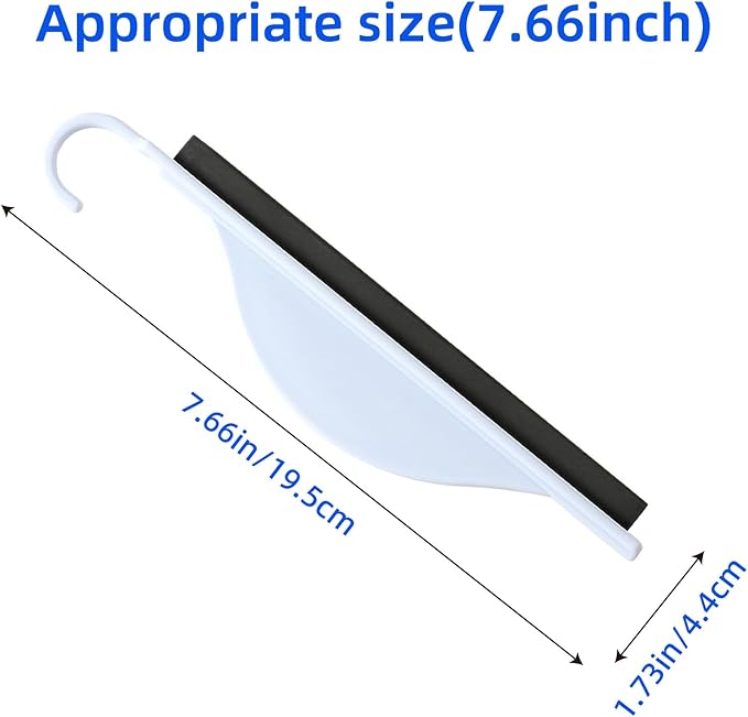 2 Packs Small Shower Squeegee for Glass Doors,Squeegee for Shower Glass,mini Bathroom Squeegee for Window