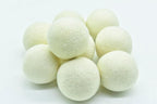 Pack of 9 Wool Laundry Dryer Ball by GK&CO-Reusable Extra Large Premium Natural Fabric Softener, Reduces Clothing Wrinkles, Eco-Friendly~Made of 100% Pure New Zealand Wool~Made in Nepal (9)