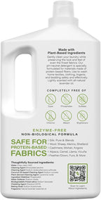 Heritage Park Silk & Wool All-Natural Lavender Mist Scent, pH-Neutral Laundry Detergent - Enzyme-Free, Concentrated Up to 128 loads (64 fl oz)