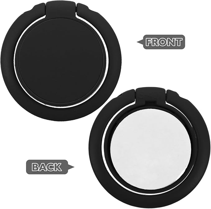 8pcs Wall Mounted Sunglass Holder - 180° Folding Eyewear Storage Organizer - Adhesive Glasses Holder for Home Office Car Driver Workshop Black