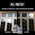 AL-NEW Aluminum Restoration Cleaning Solution | Clean & Restore Patio Furniture, Stainless Steel, and Other Household Metal Surfaces (16 oz.)