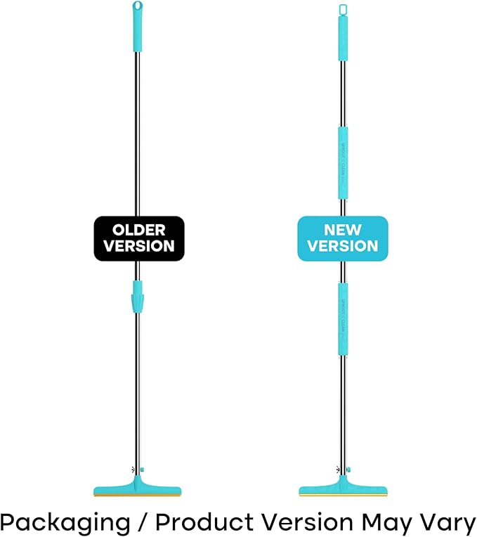 Uproot Cleaner Xtra Pet Hair Removal Tool: Reusable Carpet Rake with Telescopic 60" Handle - As Powerful as Uproot Cleaner Pro Pet Hair Remover, but Made for Carpets, Curtains - Don't Bend Don't Kneel