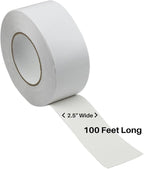 PRETMANNS Double Sided Carpet Tape - for Keeping Area Rugs & Carpets in Place – Great for Wood Working & Craft Projects - 33 Yards (2.5”Wide X 100ft Long)