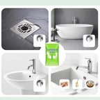 Powerful Pipe Dredging Agent, Powerful Pipeline Dredging Powder, Sink And Drain Cleaner Powder, Drain Clog Remover Agent, Multi-Functional Pipe Unclogging For Kitchen Toilet Bathroom (5PC)