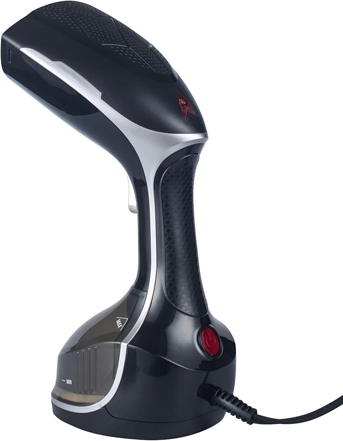 Jerdon Handheld Clothing Steamer - 1600 Watt Portable Garment Steamer - Self-Cleaning & Auto Shut-Off - PS0022-2