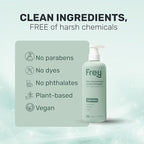 FREY Laundry Care Bundle: Concentrated Detergent & Fabric Softener, Cedar Grove Scent, HE-Compatible, Eco-Friendly