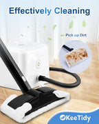 Washable Microfiber Cloths Steam Cleaner Pads Compatible with Dupray Neat Steam Cleaners Accessories Steamer Mop Cleaning Pads, 8 Pack