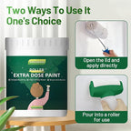 Large Roller Brush Wall Repair Tool,Wall Repair Kit,Wall Roller Paint BrushSuitable for Repairing The Wall with Latex Paint,Repair Graffiti, Stains, and Footprints on The Wall(1000g,White)