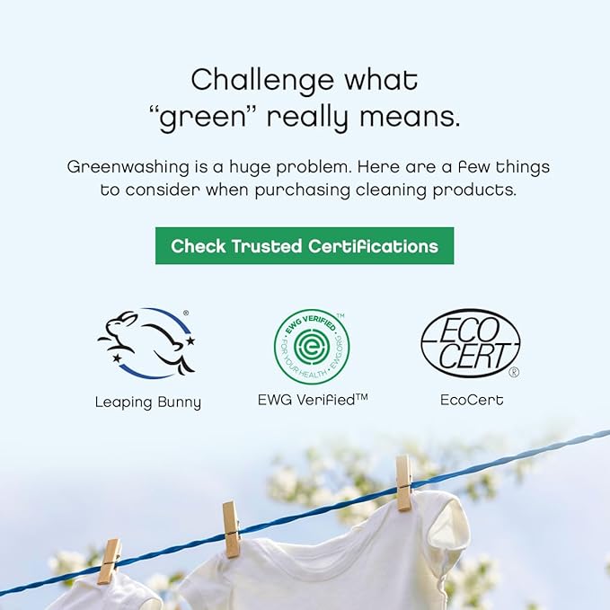 Unscented Laundry Pods by AspenClean, New and Improved Packaging, Zero Plastic, EWG Verified™, Vegan, Non-Bio, Hypoallergenic Natural Laundry Detergent - 36 Count