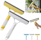 3 in 1 Window Cleaning Scraper, 2025 New Multi-Function Glass Cleaner Squeegee Tool for Shower Glass, Tile, Mirror Cleaning, All-Purpose Spray Function Brush with Ergonomic Handle (2pcs-C)
