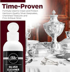 Fuller Brush Silver Cleaner Polish, Removes Tarnish & Prevents Future Buildup, Safe for Silver Plate, Sterling, Chrome, Antique Silver, 2-Pack